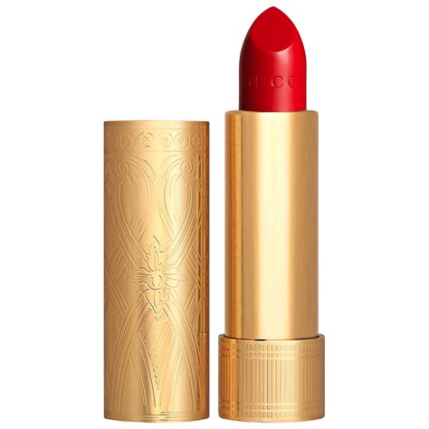 gucci ruby red lipstick|Gucci long lasting satin lipstick.